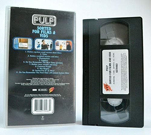Pulp: Filmler ve Videolar için Sıralandı [VHS]