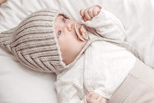 Örme Peri Şapka, Süper Yumuşak Bebek İplik Kaput Kış Kulaklığı Bebek Yürüyor, Kış ve İlkbahar ve Sonbahar için Mükemmel, Bere