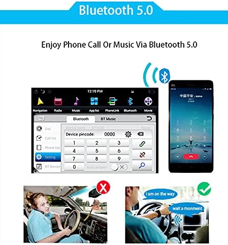 Android 9 Stereo Radyo GPS Navigasyon Sistemi ile Araba Video DVD Oynatıcı CarPlay ile Tiida 2008 için Pioneer