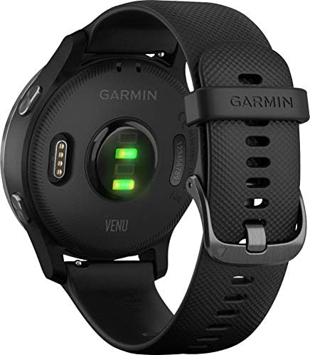 Garmin Venu GPS Smartwatch, 43mm, Hafif, 5 ATM Su geçirmez, Telefonsuz Müzik, Dahili Spor Uygulamaları, Akıllı Bildirimler, Gelişmiş