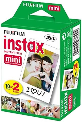 Fujifilm ınstax Mini Anında Film (20 Pozlama) + Fuji Instax Baskılar için 20 Etiket Çerçevesi (Doğa)