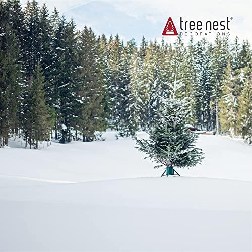 Ağaç Yuvası Noel Ağacı Standı Tabanı Ağaç Tutucu Gerçek Ağaçlar için Modern Tasarım 10ft'ye kadar Çelik Noel Ağacı Dekorasyonu