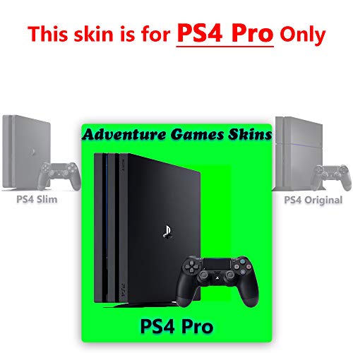 Macera Oyunları PS4 PRO-Nintendo 64, Retro-Playstation 4 Vinil Konsol Cilt Çıkartma + 2 Denetleyici Skins Seti