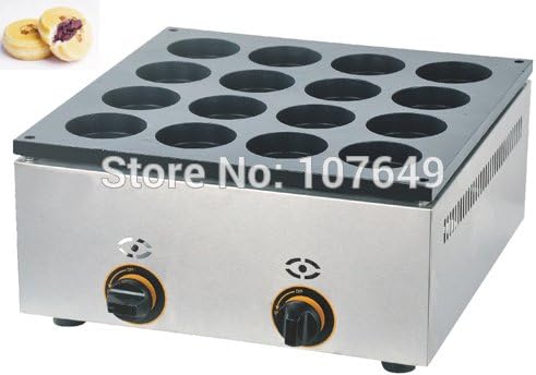 Sıcak Satış 16 adet Ticari Kullanım yapışmaz LPG Gaz Dorayaki Japon Gözleme Makinesi Baker Maker