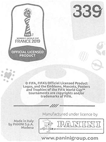 2019 Panini FIFA kadınlar Dünya Kupası Fransa Etiket 339 Diana Matheson Kanada Mini (Küçük) Etiket Ticaret Kartı