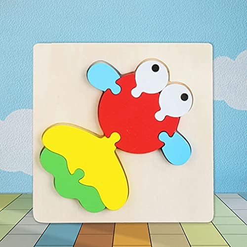 Newmind Montessori 3D Ahşap Hayvan yapboz oyuncak Yapı Taşları Hayvan Sıralama Oyunu Okul Öncesi Öğrenme eğitici oyuncak Hediyeler