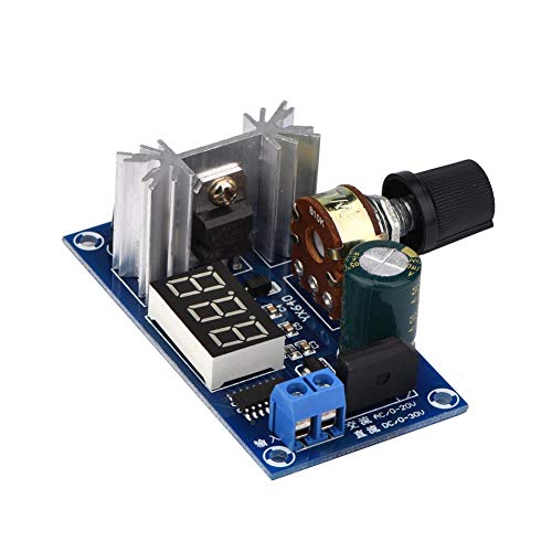 Voltaj Kontrol Cihazı, DIY için Ayarlanabilir Güç Regülatörü Dayanıklı LM317