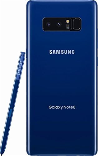 Samsung Galaxy Note8 64GB Unlocked GSM LTE Android Telefon w/Çift 12 Megapiksel Kamera-Derin Deniz Mavisi