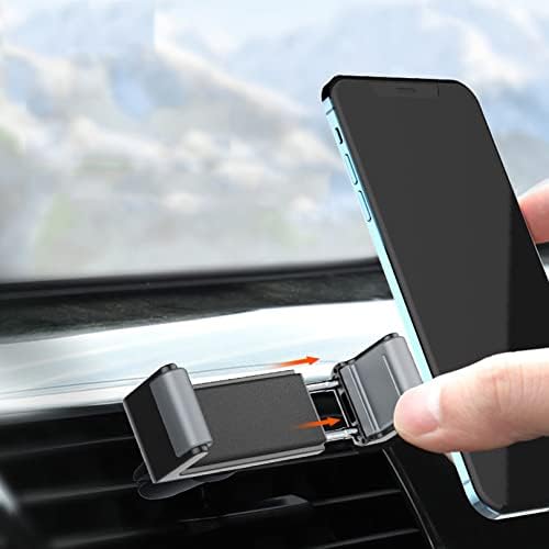 XbaiAO Sürüm Araç Telefonu Tutucu Ayarlanabilir Kelepçe ile Hava Firar, 360° Rotasyon Araç Montaj Araba, Tüm Akıllı Telefonlar