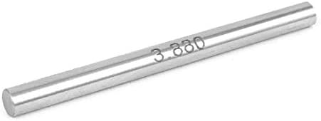 X-DREE 3.88 mm Çap +/-0.001 mm Tolerans 50mm Uzunluk Silindirik Pin Gage Ölçer (3.88 mm Çap + /-0.001 mm Tolerancia Calibrador