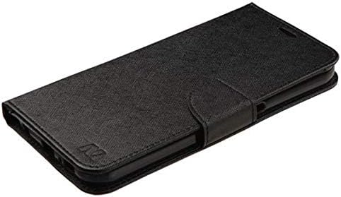 Samsung Galaxy S7 Plus için MyBat Cüzdan Kılıfı-Perakende Ambalaj-Siyah / Siyah