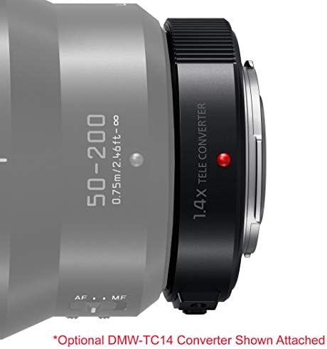 PANASONİC LUMİX Professional 50-200mm Kamera Lensi, G Leica DG Vario-ELMARİT, F2.8-4.0 ASPH, Power O. I. S özellikli Çift I.