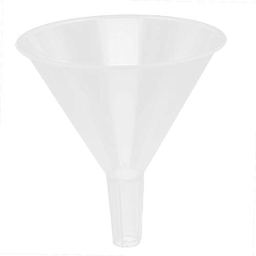 EuisdanAA 4.7 inches Diameter Plastic Water Filling Filter Funnel for Laboratory(Embudo de filtro de llenado de agua de plástico