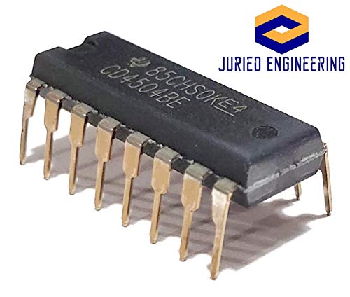 Jürili Mühendislik CD4504BE CD4504B CD4504 CMOS TTL-CMOS veya CMOS-CMOS İşlemi için Altıgen Voltaj Seviyesi Değiştirici Breadboard