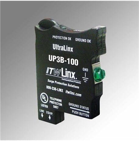 ITW Lınx UltraLınx 66 Blok / 100V Kelepçe / 350mA Sigorta (ITW-UP3B-100) Kategori: Sigortalar