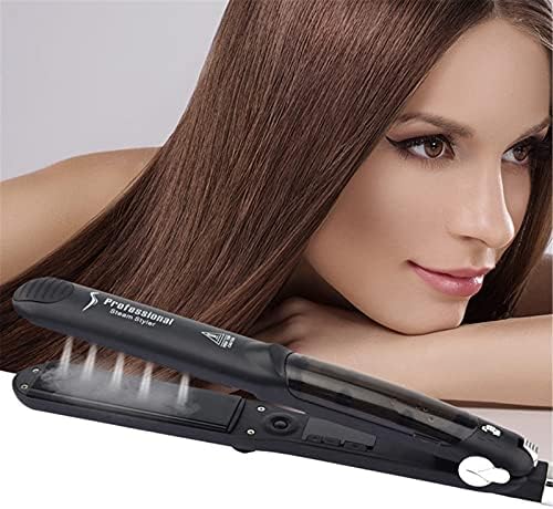 Gizli gece 2-in-1 saç düzleştirici düzleştirici, düzleştirici ve Bigudi Tüm saç modelleri için, 15 S hızlı ısıtma, Kızlar kadınlar
