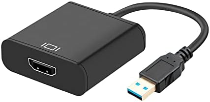 Hislaves Bilgisayar Çevre Birimleri, Takılabilir Uyumlu OtherMI uyumlu Ekran Video Grafik Adaptörü Dönüştürücü USB 3.0 Kablosu
