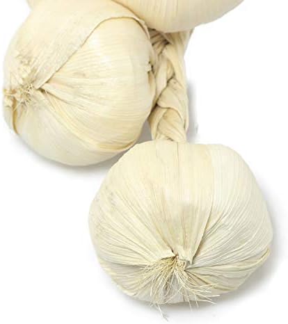 Sihirli ve kabuk Yapay Sarımsak Dize 2 ADET Gerçekçi Sahte Beyaz Sarımsak Asılı Dize Köpük Sebze Mutfak Dekorasyon