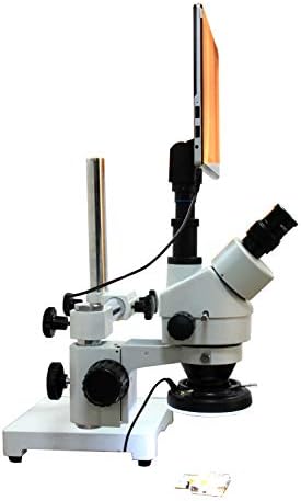 Radikal PCB Muayene Lehimleme Mobil Onarım Mücevher Yapımı Biyoloji Diseksiyon 10x-30x 3D Stereo Boom Standı Mikroskop 100mm