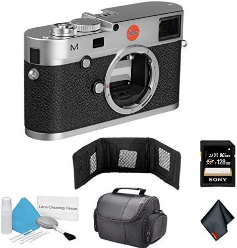 Leica M (Typ 240) Dijital Telemetre Kamera (Gümüş | 10771) 128 GB Hafıza Kartı ile Paket