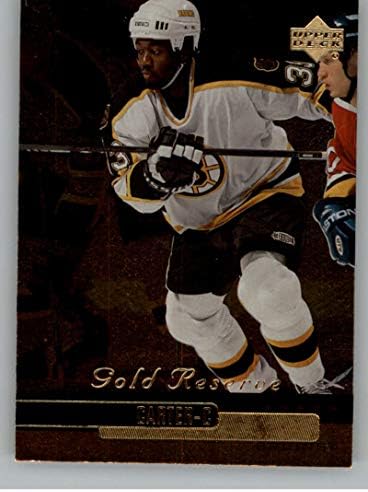 1999-00 Üst Güverte Altın Rezerv Resmi NHL Hokey Kartı 187 Anson Carter Boston Bruins