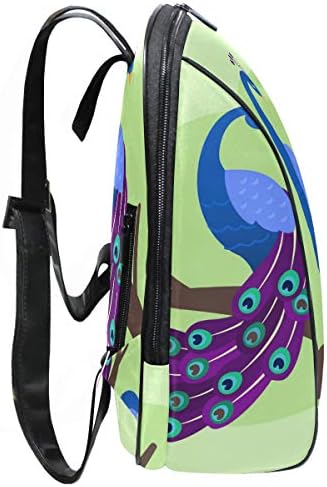 Öğrenci omuz sırt çantası yeşil mavi tavuskuşu Bookbag çanta kız erkek seyahat için