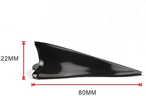 ıhreesy Difüzör Köpekbalığı Yüzgeci Kiti için Spoiler Çatı, 10 PCS Evrensel Köpekbalığı Yüzgeci Vücut Difüzör Vortex Jeneratör