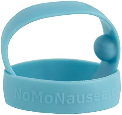 NoMo Nausea Instant Relief Aromaterapi Acupressure ile Bulantı Önleyici Bantlar, Büyük (101-031), Pembe, Nane, Büyük (2'li Paket),