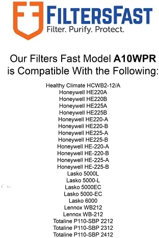 Aprilaire 550 Nemlendirici Su Paneli için filtreler Hızlı A10WPR Değiştirme