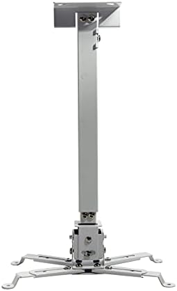 Henxlco Evrensel Projektör Montaj Duvar veya Tavan Braketi ile Ayarlanabilir Yükseklik ve Uzatılabilir Arms Tilt DLP LCD Projeksiyon