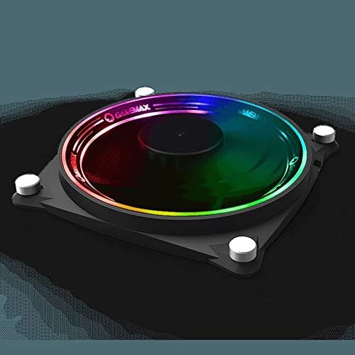 MİNUOSHİPİNDİAN PC kasa fanı 120mm 5 V 3pin Sessiz Aura Sync Renkli Masaüstü Bilgisayar Soğutucu Soğutma LED Fan (Bıçak Renk