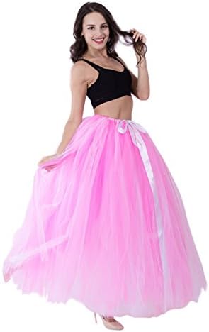 Joygown kadın Bale Tutu Tül Etekler Katmanlı Prenses Petticoat Balo Parti için