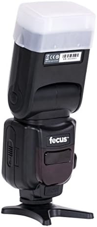 Odak Kamera Profesyonel Zoom TTL Speedlite Flaş-Dahili Verici / Alıcı Canon ve Nikon DSLR Kameralar için