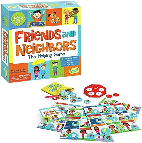 Peaceable Kingdom Friends and Neighbors: Çocuklar için Yardım Oyunu Duygusal Gelişim Kooperatif Oyunu