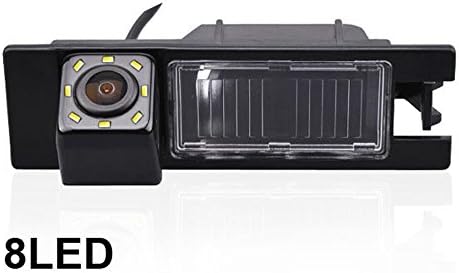 HDMEU Araç yedekleme kamera, araba dikiz plaka ışık yedekleme kamera ile LED Su geçirmez ve Gece Görüş için Astra H Vectra C