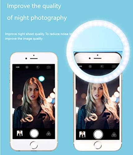 Mingtao özçekim ışık halkası ışıkları LED daire ışık cep telefonu Laptop kamera fotoğraf Video aydınlatma klip şarj edilebilir