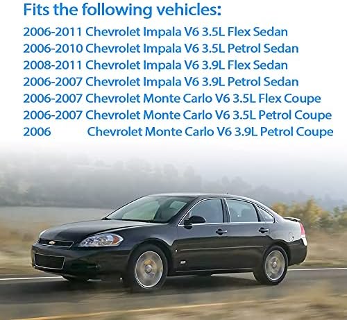 Güç Direksiyon Pompası 20-69989 ıçin 2006 2007 2008 2009 2010 2011 Chevrolet Impala 2006 2007 Chevrolet Monte Carlo 3.5 L 3.9
