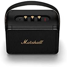 Marshall Kilburn II Bluetooth Taşınabilir Hoparlör-Siyah ve Pirinç