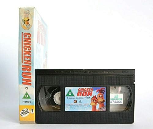 Tavuk Koşusu: Klasik Animasyon-Büyük Kutu-Eski Kiralama-Çocuk-Pal VHS
