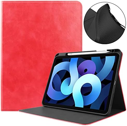 AHUOZ Tablet PC Kılıf Çanta Kollu katlanır Stand ipad kılıfı Hava 4 10.9 2020 tablet kılıfı, Slim Fit Kılıf Akıllı Standı koruyucu