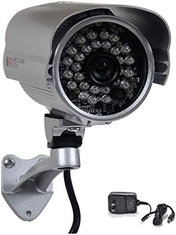 VideoSecu 700TVL Bullet Güvenlik Kamera Dahili 1/3 Effio CCD Hava Gündüz Gece 3.6 mm Geniş Görüş Açısı Lens IR Açık CCTV DVR