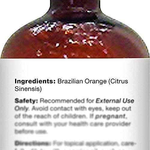Majestic Saf Brezilya Portakal Esansiyel Yağı ve Limon Otu Esansiyel Yağı Paketi - %100 Saf ve Doğal, Terapötik Sınıf Yağlar-Her
