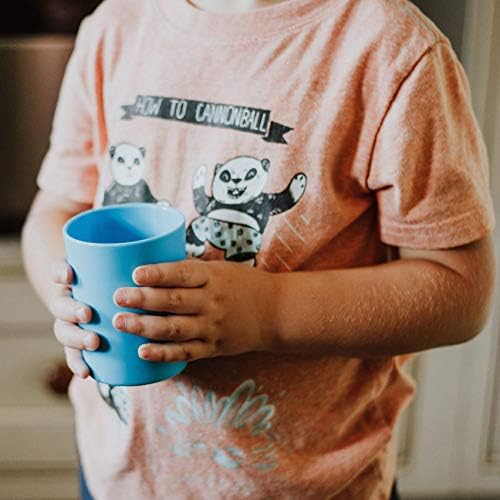 EZCUP by EZTOTZ Çocuklar için Manyetik Buzdolabı Bardakları-Bağımsız İçiciler için ABD Yapımı Üstü Açık Yürümeye Başlayan Çocuk