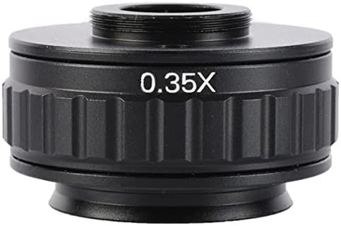 XMSH Mikroskop Aksesuarları Kiti için Yetişkin 1X0. 35X0. 5 X C Montaj Lens Adaptörü Trinoküler Stereo Mikroskop Aksesuar (Renk