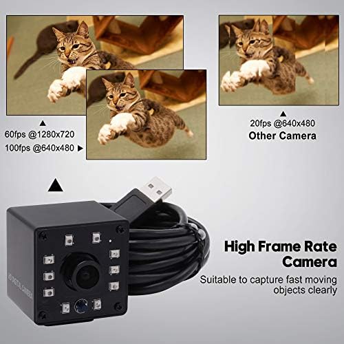 SVPRO 1080 P Gece Görüş Kamera Balıkgözü USB Kamera CMOS OV2710 IR LED Kızılötesi Webcam ile IR Cut HD Surceillance Kamera için