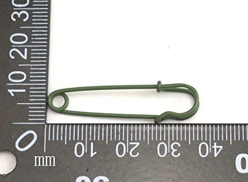 Fenggtonqıı Ordu Yeşil 38mm Uzunluk Emniyet Pimi emniyet battaniyesi Pin Paketi 100