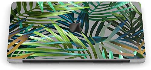 Wonder Vahşi Kılıf ile Uyumlu MacBook Hava 13 inç Pro 15 2019 2018 Retina 12 11 Tropikal Botanik 2019 2018 Kapak Şube Tasarım