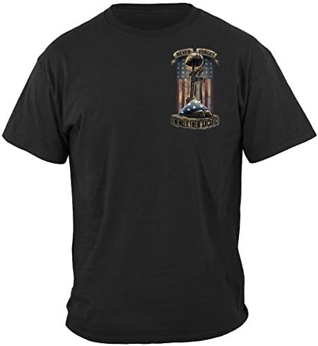 Deniz Piyadeleri T-Shirt Çift Bayrak Altın Küre Deniz Piyadeleri T-Shirt MM2153