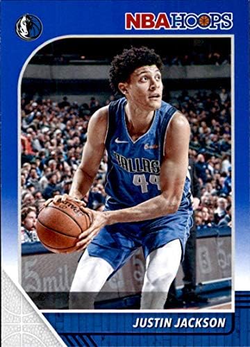 2019-20 Panini Çemberler Mavi 44 Justin Jackson Dallas Mavericks Basketbol Kartı