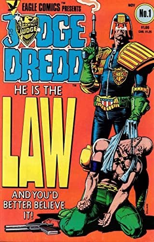1983 Judge Dredd - Sayı 1 İlk ABD Görünümü-Kartal Çizgi Roman - Çizgi Roman sm